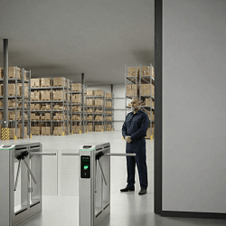 Монтаж СКУД на складе