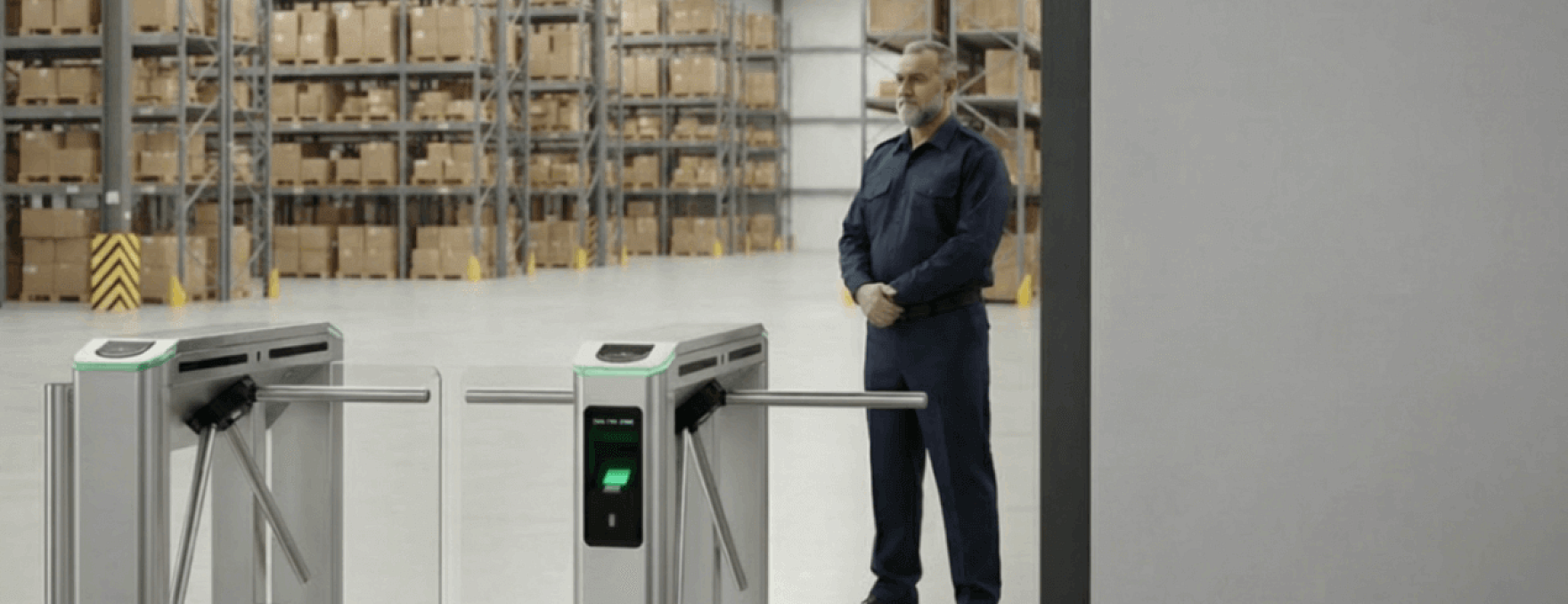 Монтаж СКУД на складе