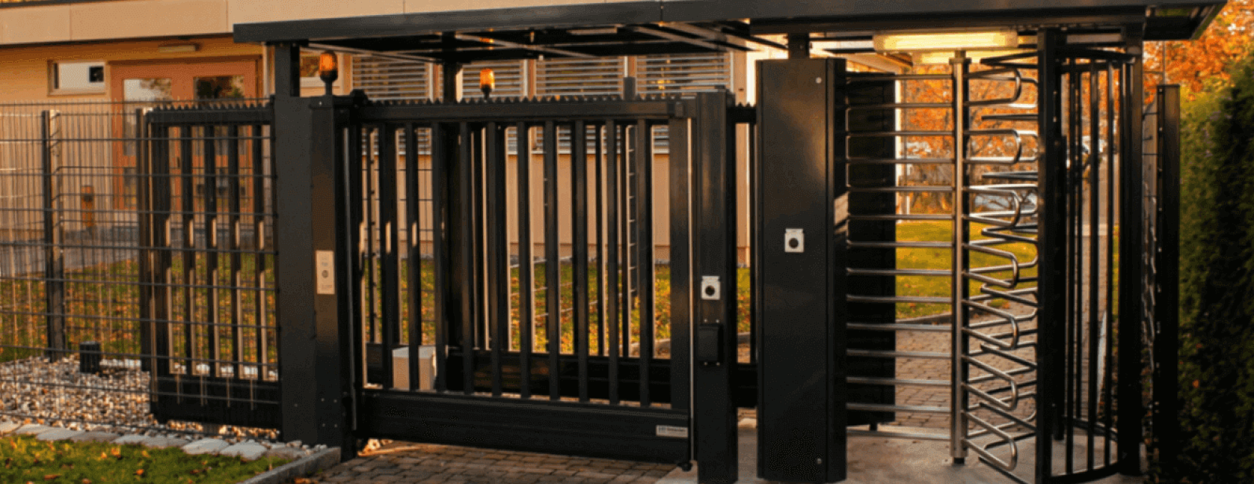 Установка СКУД для ворот