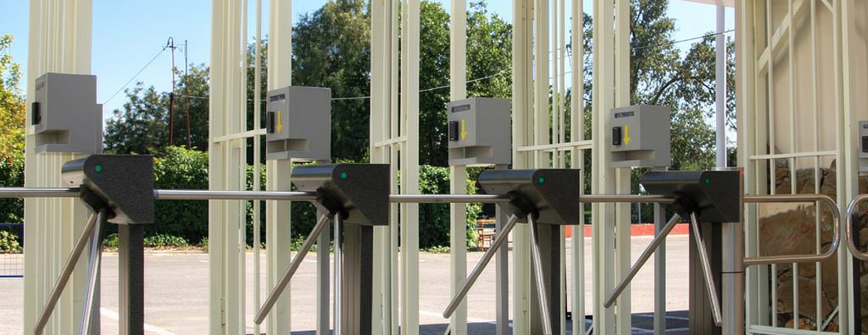 Монтаж СКУД на строительных площадках