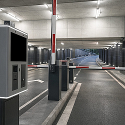 Монтаж СКУД на парковке